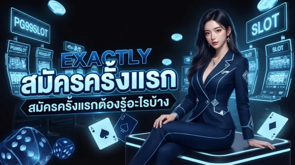 สมัครสมาชิก pg99slot ครั้งแรก ต้องรู้อะไรบ้างก่อนฝากเงินจริง